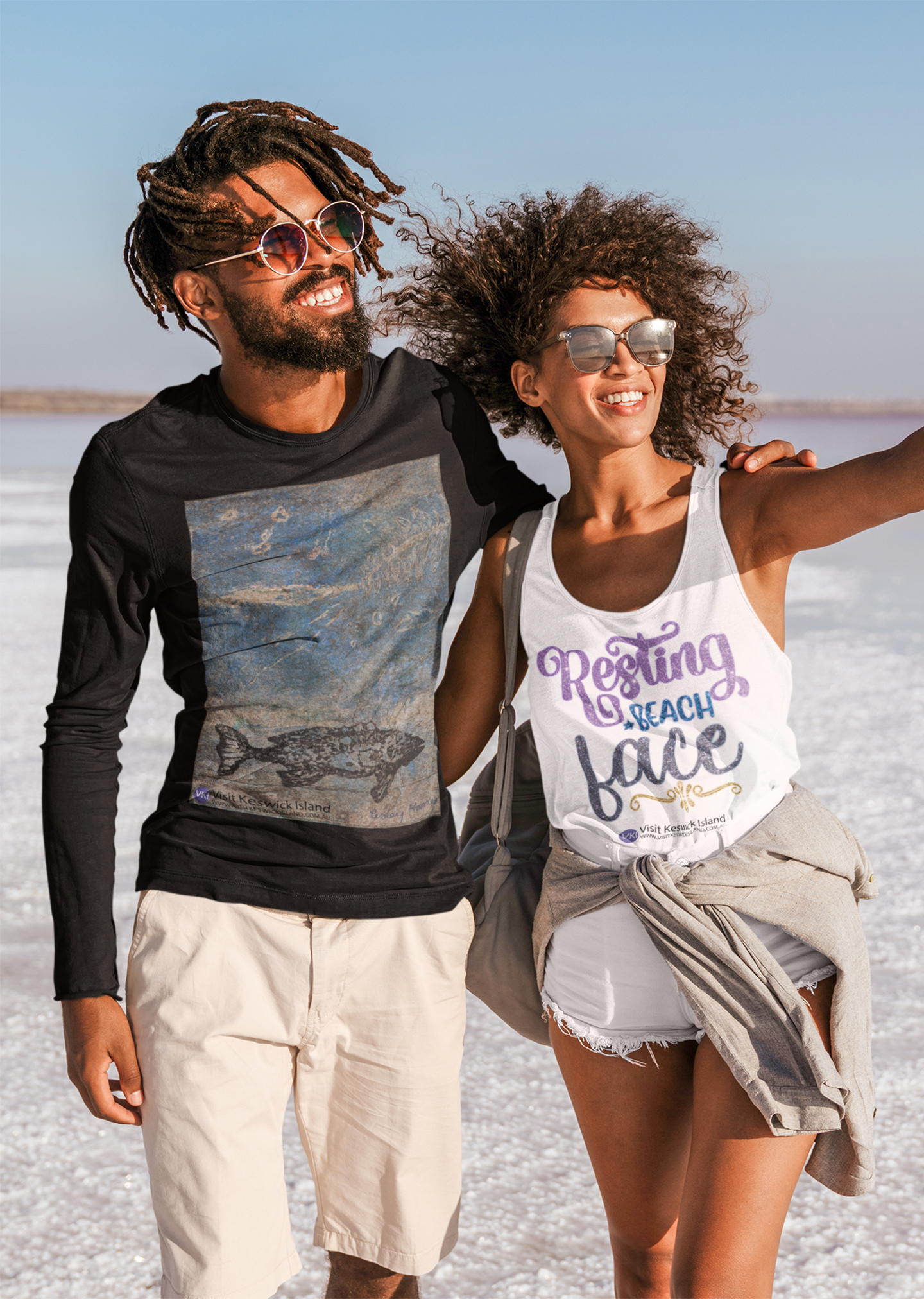 Resting Beach Face Tank Resting Beach Face Tank